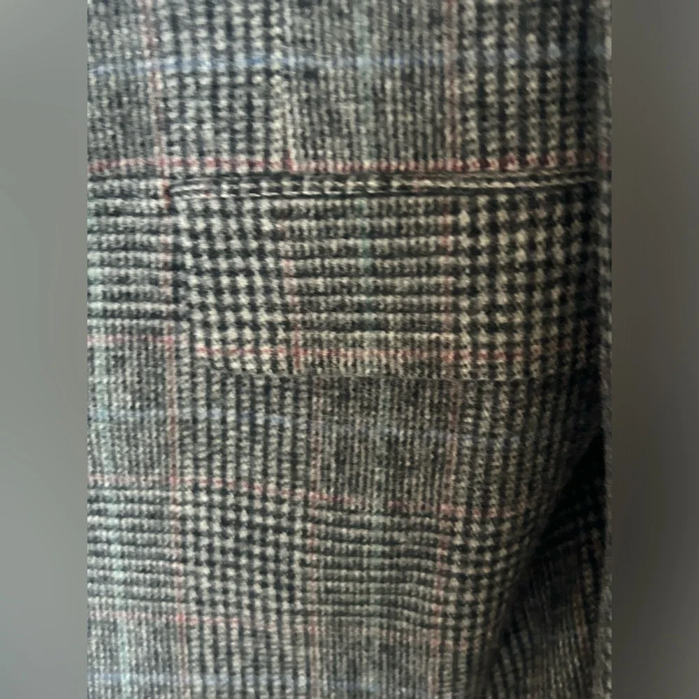 Gray Tweed Men's 40R Gray 1 Button Sports Coat Blazer Wool Vintage From‎ Rich’s